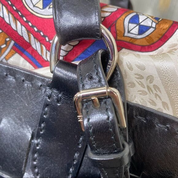 Ralph Lauren Black Calf Leather Basketweave Shopper Tote Hand Bag - Picture 3 of 16